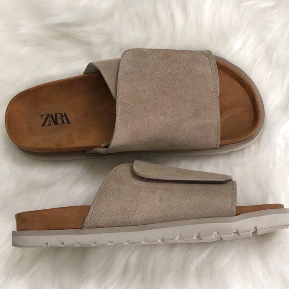 Zara Men\'s Beige Flip Flop Size 41/10 main image 11